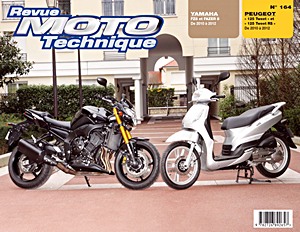 Boek: Yamaha FZ 8 et FZ 8S Fazer (2010-2012) / Peugeot 125 Tweet (2010-2012) - Revue Moto Technique (RMT 164)