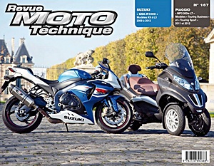 Livre: [RMT 167] Piag MP3 500LT (11-12)/Suz GSX-R1000 (09-13)