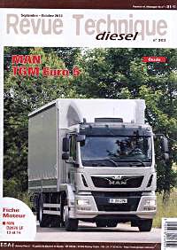 Livre : MAN TGM - moteurs Euro 5 - Revue Technique Diesel (RTD 303)