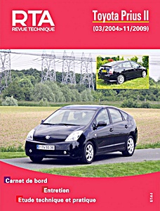 Książka: Toyota Prius II (03/2004 - 11/2009) - Revue Technique Automobile (RTA HS10)