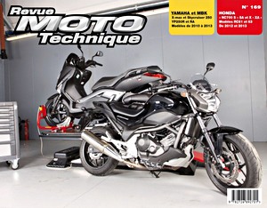 Livre : Yamaha YP-250 X-Max (2010-2013) / MBK Skycruiser 250 (2010-2013) / Honda NC 700 (2012-2013) - Revue Moto Technique (RMT 169)