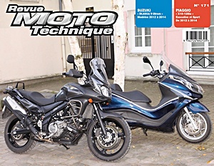 Book: Suzuki DL 650 A V-Strom (2012-2014) / Piaggio X10 - 125e Executive et Sport (2012-2014) - Revue Moto Technique (RMT 171)