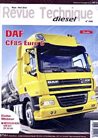 Livre : [RTD 306] DAF CF 85 - moteurs Euro 5