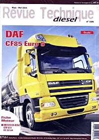 [RTD 306] DAF CF 85 - moteurs Euro 5