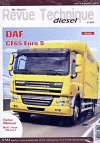 Livre : [RTD 307] DAF CF 65 - moteurs Euro 5