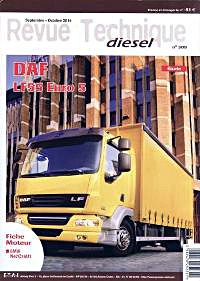 Livre : DAF LF 55 - moteurs Euro 5 - Revue Technique Diesel (RTD 308)