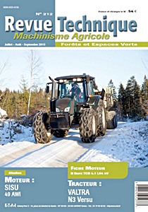 Livre : Valtra N3 Versu - moteur Sisu 49 AWI - Revue Technique Machinisme Agricole (RTMA 212)