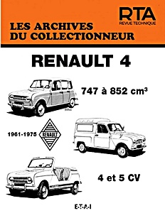 Boek: [ADC 050] Renault 4 - 4 et 5 CV (1961-1975)