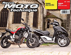 Książka: [RMT 175] Piaggio MP3 Yourban 300ie / Yamaha MT-07