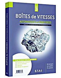 Boek: Boîtes de vitesses automatiques et robotisées (Tome 3) - Manuel d'entretien et de diagnostic 