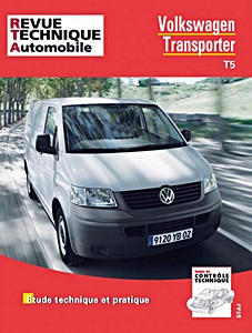 Livre: VW Transporter T5 - Diesel 1.9 TDI (2003-2009) - Revue Technique Automobile (RTA HS17)