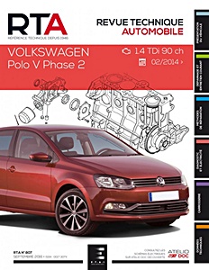 Volkswagen Polo V - Phase 2 - Diesel 1.4 TDI 90 ch (depuis 2/2014)