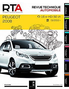 Livre: [RTA 809] Peugeot 2008 - 1.6 e-HDi 92 ch (01/2013 >)