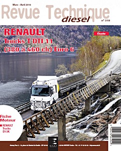 Boek: Renault T - moteurs DTI 11 Euro 6 (380 à 460 ch) - Revue Technique Diesel (RTD 318)