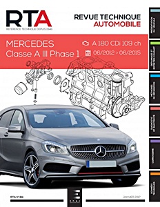 Book: [RTA 811] Mercedes A III Ph 1 - A180 CDI (6/12-6/15)