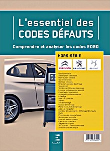 Livre: L'essentiel des codes defauts - Citroën, Peugeot, DS - Comprendre et analyser les codes EOBD 