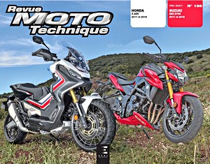 Livre: Honda X-ADV 750 (2017-2018) / Suzuki GSX-S 750 (2017-2018) - Revue Moto Technique (RMT 188)