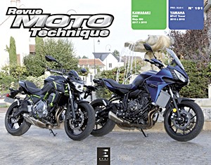 Livre: Kawasaki Z 650 Ninja (2017-2019) / Yamaha MT-07 Tracer (2016-2018) - Revue Moto Technique (RMT 191)
