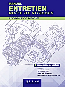 Livre: Manuel - Entretien boîte de vitesses - Automatique, CVT, robotisée 