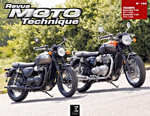 Buch: Triumph Bonneville T100 (2017-2020), Bonneville T120 (2016-2020) - Revue Moto Technique (RMT 195)