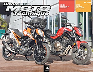 Boek: Honda CB 500 FA et XA (2016-2018) / KTM 125 Duke (2017-2019) - Revue Moto Technique (RMT 193)