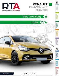 Buch: [RTA 848] Renault Clio IV - Phase 2 (08/2016-2019)