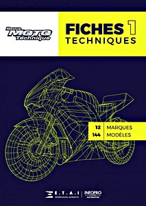 Book: Revue Technique Moto - Fiches Techniques (tome 1) - Marques A à K 