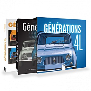 Livre: Generations 4L - 60 ans (Tomes 1 et 2 - Coffret)