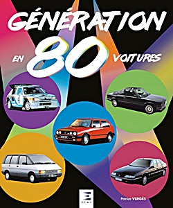 Livre : Génération 80 en 80 voitures 