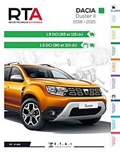 Livre : [RTA 863] Dacia Duster II-1.5 dCi Diesel (2018-2021)