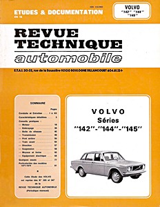 Livre : Volvo séries 142, 144, 145 (1966-1974) - Revue Technique Automobile (RTA 305)