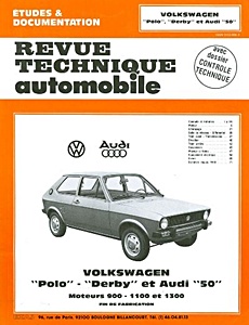 Livre: Volkswagen Polo et Derby / Audi 50 (1975-1982) - Revue Technique Automobile (RTA 363)