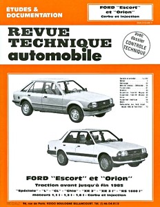 Boek: [RTA 410] Ford Escort/Orion essence (80-84)