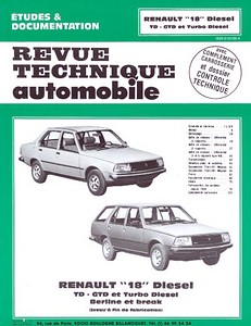 Buch: [RTA 415] Renault 18 Diesel (80-86)