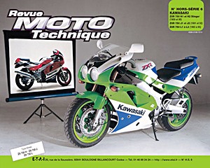 Livre : Kawasaki ZXR 750 H1 et H2 Stinger - ZXR 750 J et L (1989-1990) - Revue Moto Technique (RMT HS6.2)