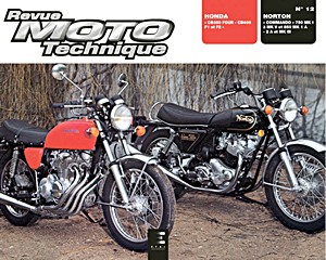 Książka: Honda CB 350 et CB 400 Four / Norton Commando 750 et 850 - Revue Moto Technique (RMT 12.1)