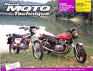 Book: Honda XL 125 S (1978-1988), XL 125 A et B (1980-1981) et XLR 125 R Prolink (1982-1989) / Suzuki GS 750 D-E et EN (1977-1979) - Revue Moto Technique (RMT 34.1)