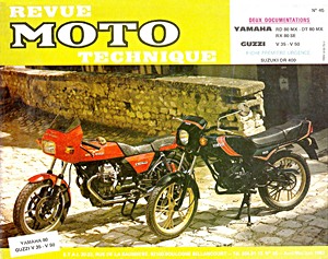 Boek: Yamaha RD 80 MX, DT 80 MX, RX 80 SE / Moto Guzzi V 35 et V 50 - Revue Moto Technique (RMT 45)