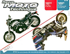 Boek: Yamaha VMX 12 V-Max (1986-2001), XVZ 12T/TD Venture (1983-1988), XVZ 13TD (1989-1990) - Revue Moto Technique (RMT 78)