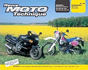 Książka: Suzuki DR 350 S (1990-1995), DR 350 SH (1992) et DR 350 SH (1994-1999) / Kawasaki ZZ-R 600 (1990-2002) - Revue Moto Technique (RMT 86.4)