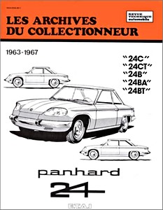 Boek: Panhard 24 C, 24 CT, 24 B, 24 BA et 24 BT (1963-1967) - Les Archives du Collectionneur (ADC 17)