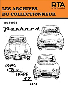 Boek: Panhard Dyna Z, PL 17 et Tigre 17 (1954-1965) - Les Archives du Collectionneur (ADC 18)