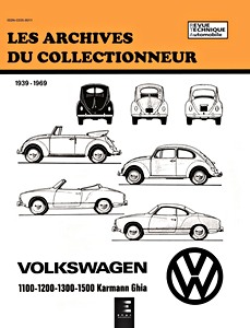 Boek: [ADC 020] VW Coccinelle - Karmann Ghia (1939-1969)