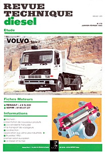 Livre : Volvo Série 7 - FL 7, FL 7 S et TFL 7 (depuis 1985) - Revue Technique Diesel (RTD 179)