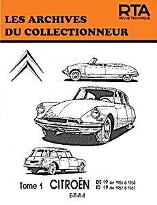 Book: Citroën DS 19 (1956-1965) et ID 19 (1957-1966) - Les Archives du Collectionneur (ADC 30)