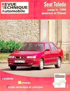 Książka: Seat Toledo - essence et Diesel (1991-1998) - Revue Technique Automobile (RTA 554)