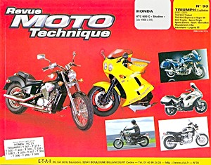 Książka: [RMT 93.2] Honda VT600C / Triumph 750-900 3-cyl