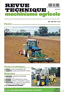 Ford 5640, 6640 et 7640 - moteurs 4 cylinderes 75, 85 et 95 ch | Revue Technique Machinisme Agricole (RTMA 94)