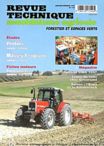 Boek: Massey-Ferguson série 6100 - moteurs Perkins série 1000 - Revue Technique Machinisme Agricole (RTMA 110)