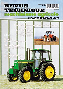 Livre : John Deere série 55 - moteurs Deere série 6076 (1989-1992) - Revue Technique Machinisme Agricole (RTMA 112)